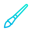 Paint brush ícone 64x64