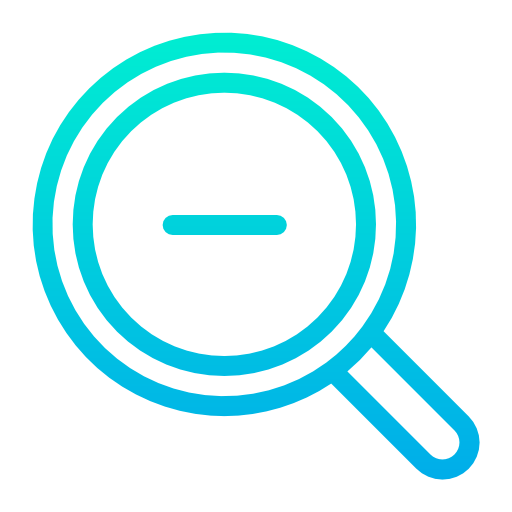 Zoom out icon