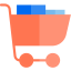 Shopping cart icon 64x64
