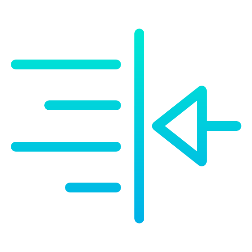 Right indent icon