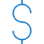 Dollar symbol icon 64x64