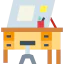Drawing desk icon 64x64