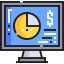 Pie chart icon 64x64