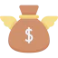 Money bag icon 64x64