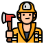 Firefighter icon 64x64