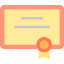 Certificate icon 64x64