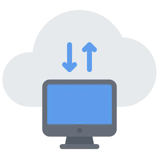 Cloud storage icon