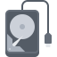 External hard drive 图标 64x64