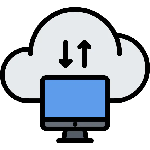 Cloud storage icon