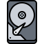 Hard disk drive 图标 64x64