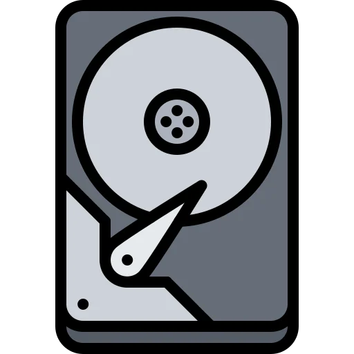 Hard disk drive icon