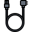 Power cable 图标 64x64