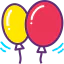 Balloons icon 64x64