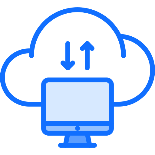 Cloud storage icon