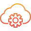 Cloud computing Symbol 64x64