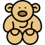 Teddy bear ícono 64x64