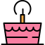 Birthday cake icon 64x64