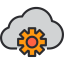 Cloud computing icon 64x64