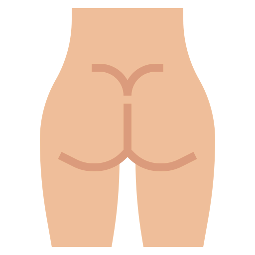 Buttocks icon
