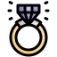 Wedding ring icon 64x64