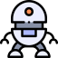 Space robot icon 64x64