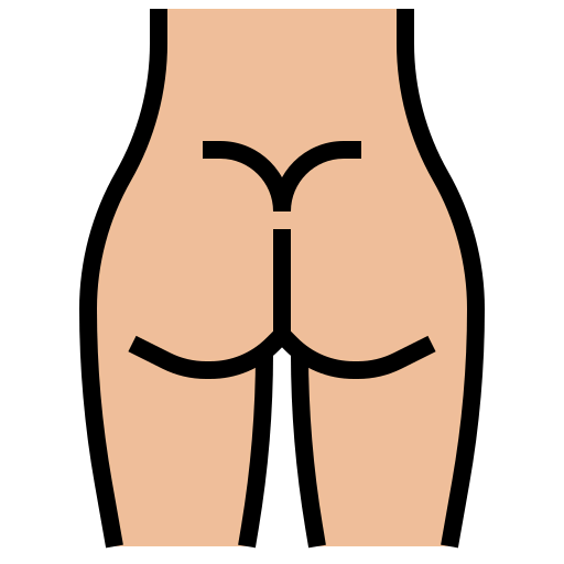Buttocks icon