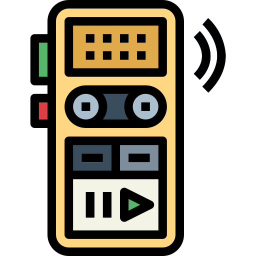 Voice recorder icon