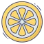 Lemon slice icon 64x64