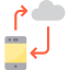 Cloud computing ícone 64x64