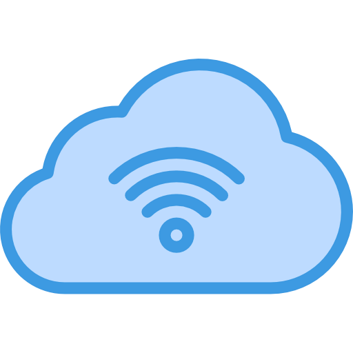 Cloud computing icon