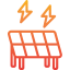 Солнечная панель иконка 64x64