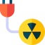 Nuclear energy icon 64x64