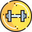 Dumbbell icon 64x64