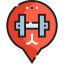 Dumbbell icon 64x64