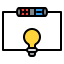 Electronic circuit icon 64x64