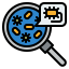 Magnifying glass icon 64x64