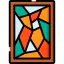 Stained glass icon 64x64