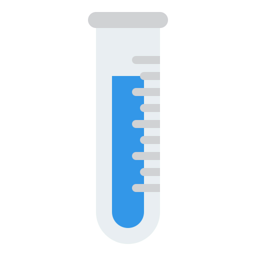 Test tube ícono