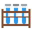 Test tubes icon 64x64