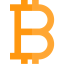 Bitcoin sign アイコン 64x64