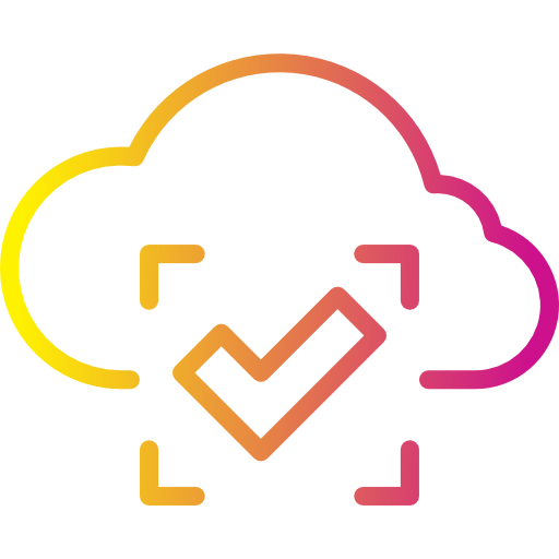 Computing cloud アイコン