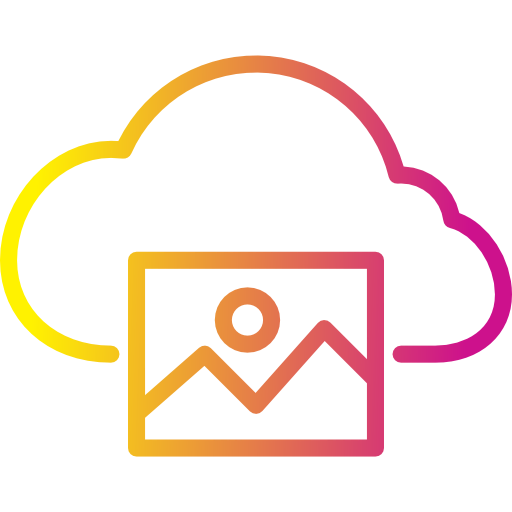 Computing cloud アイコン