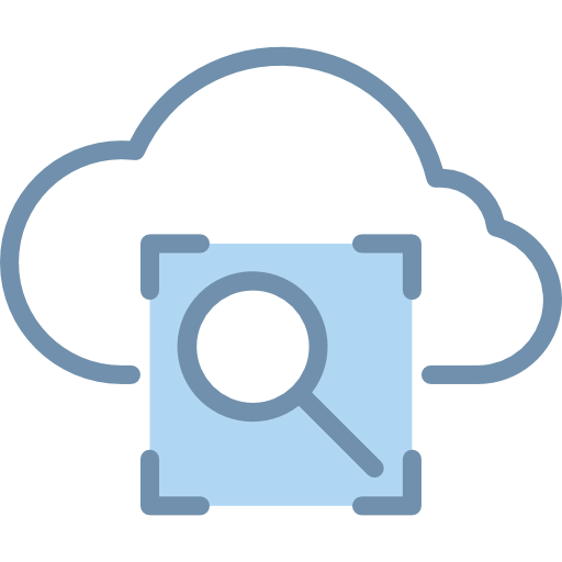 Computing cloud アイコン