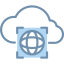Computing cloud ícono 64x64