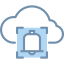 Computing cloud icon 64x64