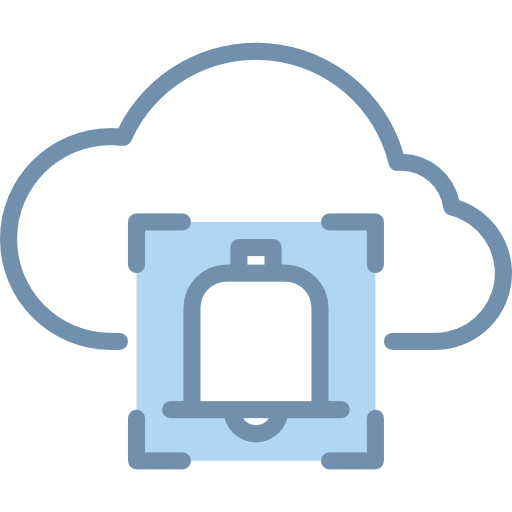 Computing cloud icon