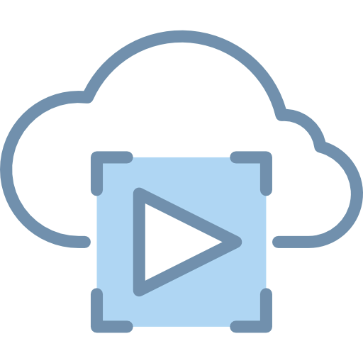 Computing cloud icon
