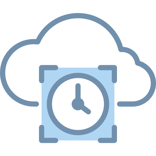Computing cloud ícono