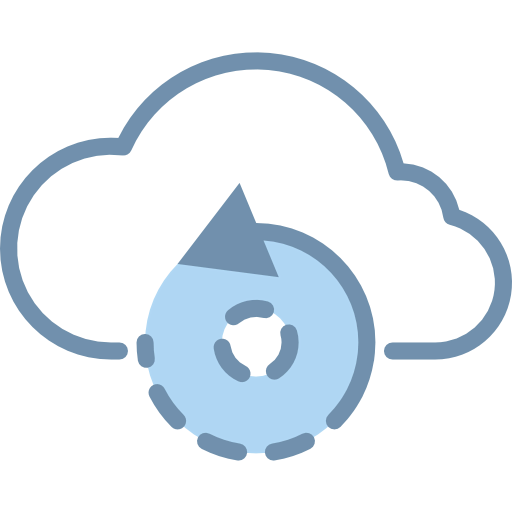 Computing cloud іконка