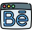 Behance ícone 64x64